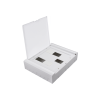 Coffret apparent 16 modules + disjoncteur d’abonné 2 fils avec porte opaque