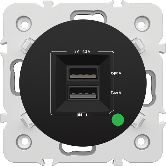 CHARGEUR USB DOUBLE TYPE A